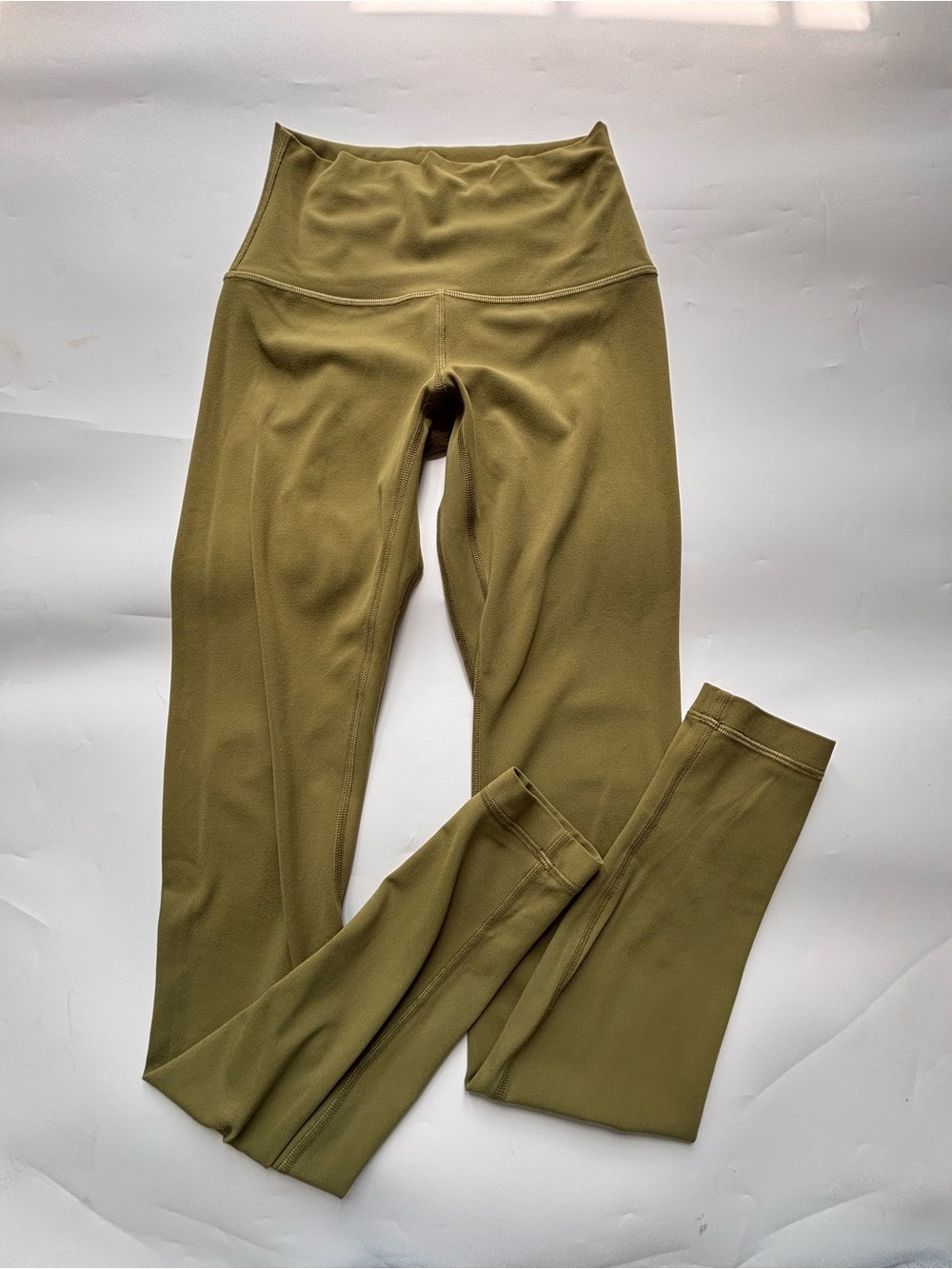 Lululemon Align High Rise Leggings Olive Green Size 2 27”